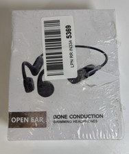 Bone Conduction Headphones Wireless IPX8 Waterproof Open-Ear Headset with Microp