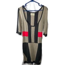 Nicole Miller Artelier Multicolor Sweater Dress 