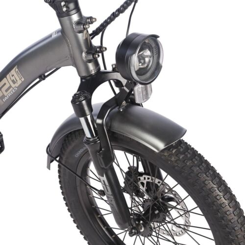 Fafrees F20 Mate Elektro Dreirad 20 Zoll E-Bike 500W 3 Räder Fahrrad mit Korb - Bild 11 von 12