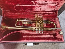 Couesnon Paris Trumpet with case. France. Very Good condition