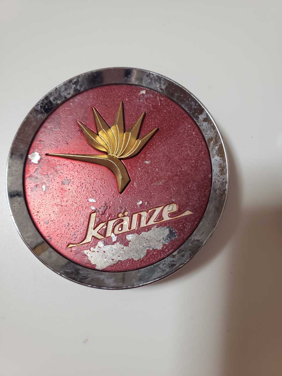 Weds kranze wheel center cap red/gold 3 pieces rare | eBay