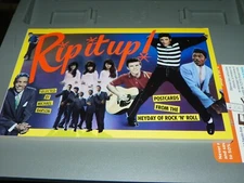 RIP IT UP! POSTCARDS FROM THE HEYDAY OF ROCK 'N' ROLL- MICHAEL BARSON-NEW