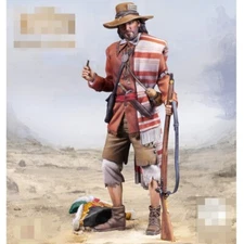 1/24 75mm Resin Model figure Desert hunter Unassembled and unpainted kit