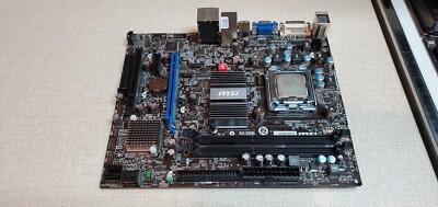 MSI G41M-P25, LGA775 Socket, Intel Motherboard 4 gb memory, heat sink, 3ghz cpu
