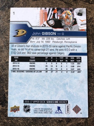 2016-17 Upper Deck - Base #1-200 (YOU PICK) - Picture 2 of 374