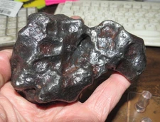 HUGE 1018 GM  CAMPO DEL CIELO METEORITE  MUSEUM COLLECTORS GRADE 2.3 LBS