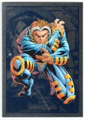 MARVEL 2014 MARVEL UNIVERSE SAPPHIRE BASE PARALLEL 42 X-MAN | eBay