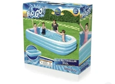 Brand New H2OGO Delixe Blue Rectangular Family Pool 10ft X 6ft X 22in