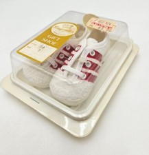 Brand New Unopened Vintage TINY-ETTES LACED BABY SHOES Original Box/Package Sz 1