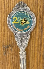 Vintage Souvenir Spoon WALT DISNEY WORLD MICKEY 2000 MILLENIUM Y2K Vintage Souvenir Spoon WALT DISNEY WORLD MICKEY 2000 MILLENIUM Y2K - Image 1
