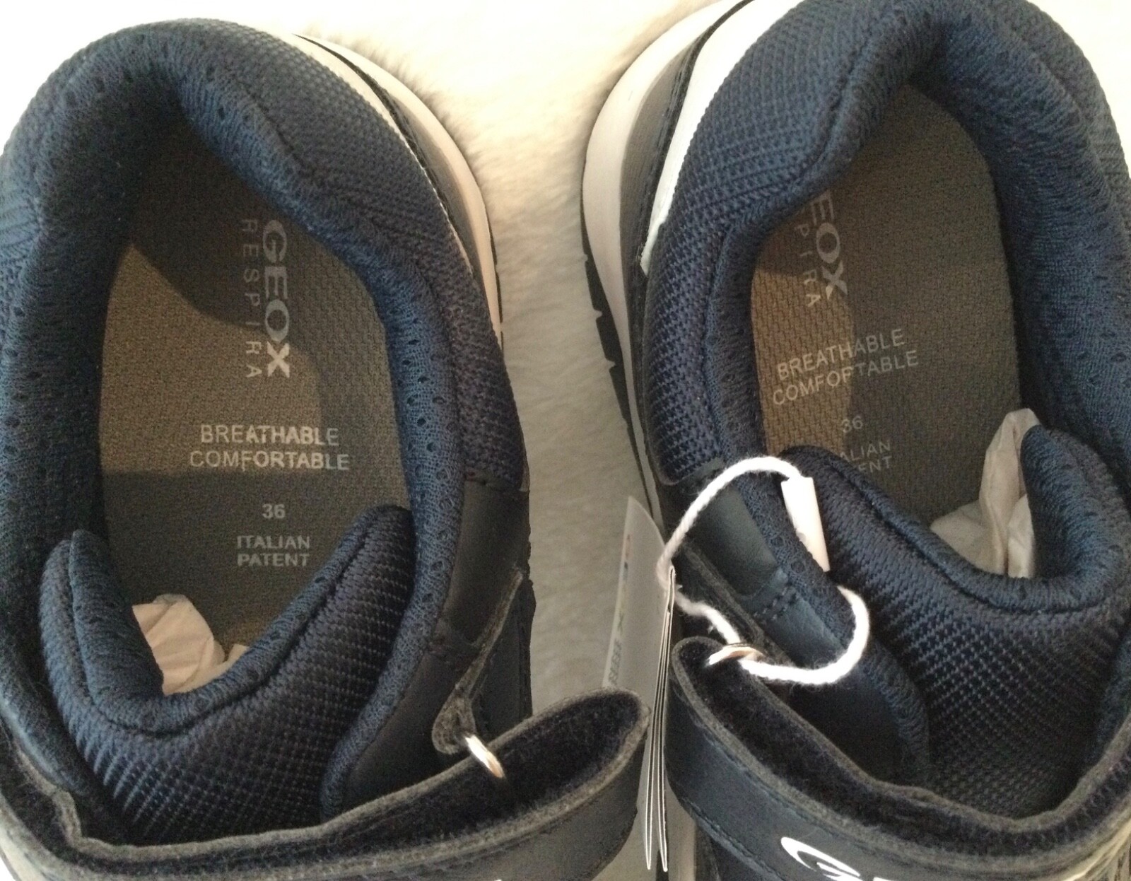 Geox Boys Trainer J Perth B B, Navy & Grey, Size 3/36  RRP £48 image 6