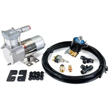 Air Ride Motorcycle Suspension Modification Kit - VIAIR 98C with No Fittings