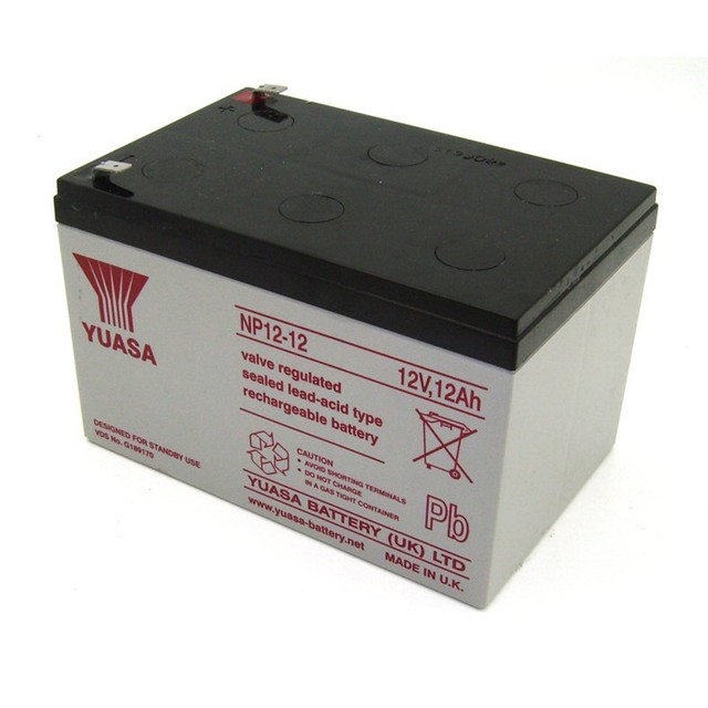 Yuasa NP1212250EBALT512V 12AH APC Battery 12 VOLT SCOOTER eBay