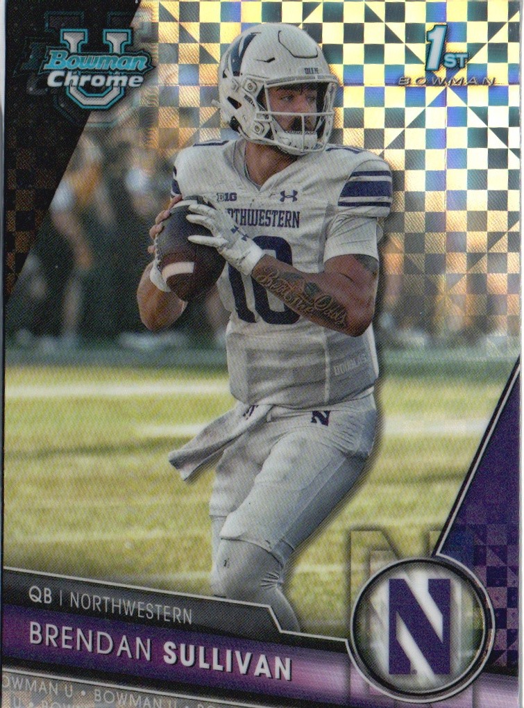 2023 Bowman University Chrome - Brendan Sullivan #197 X-Fractor