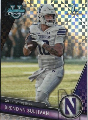 2023 Bowman University Chrome #197 Brendan Sullivan X-Fractor | eBay
