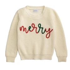 Mud Pie H5 Kids Boy Merry Christmas Rollneck Sweater 10140025 - Choose Size