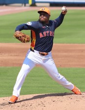 Framber Valdez Glossy Photo - Houston Astros - Perfect for Autographs