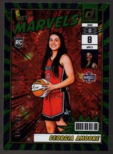 2025 Panini Donruss WNBA - Georgia Amoore Net Marvels Green Fireworks /399 #17