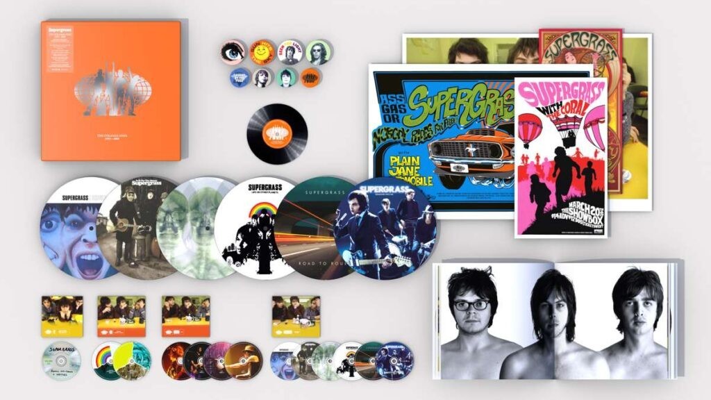 Supergrass - The Strange Ones 1994-2008. 20 Disc Picture Vinyl CD Deluxe Box Set