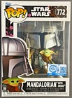 FUNKO POP IMPRESSIONS MANDALORIAN WITH GROGU #772 STAR WARS
