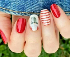 🎄HOLIDAY NAILS - CHRISTMAS, THANKSGIVING, NEW YEARS - COLOR STREET NAIL STRIPS