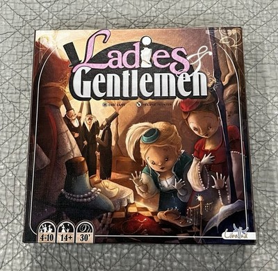 Ladies & Gentlemen Board Game Libellud Factory New Open Box