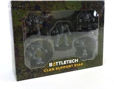 Catalyst Game Labs BattleTech Mini Force Pack: Clan Support Star