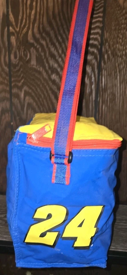 全新 复古 1998 年 NASCAR 50TH 杰夫·戈登 #24 午餐盒包 罕见 DUPONT 比赛 — 第 3/4 张图片