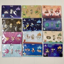 KOMPLETTSATZ 12 x Disney Minnie Mouse Hauptattraktion LE Pin Sammlung Konvolut