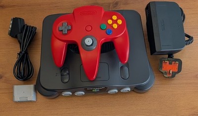Nintendo 64 N64 Konsole NTSC 60Hz RGB Komplett Bundle + Garantie - UK PSU