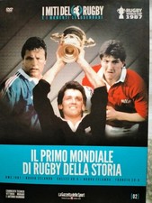I MITI DEL RUGBY - IL PRIMO MONDIALE DI RUGBY   -  1 DVD Gazzetta dello Sport