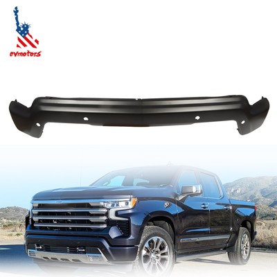 NEW Primed Front Bumper Face Bar for 2022-23 Chevy Silverado w/ Sensor Holes
