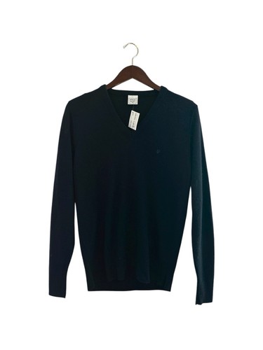 maglione vintage pierre cardin scollo a V uomo taglia media fondo di magazzino nuovo con etichette anni 80 made in USA - Foto 1 di 7