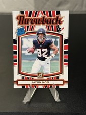 2025 Panini Donruss Jaylin Noel (RC) - Throwback #45 - Houston Texans