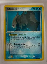 POKEMON  EX HOLON PHANTOMS RELICANTH CARD 30/110 LP
