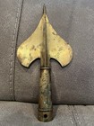 Wisconsin Area Civil War Regimental Battleflag Flagpole Spade Finial Book Style