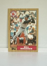 1987 Topps Bill Buckner #764 Boston Red Sox Baseball Card