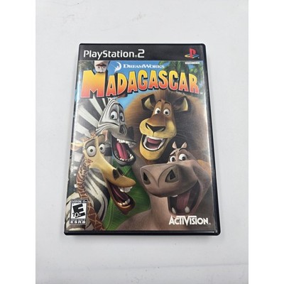 Madagascar PlayStation 2 PS2 Game Activision Dreamworks Complete
