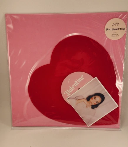 Laufey Valentine Heart Shaped 7" Vinyl Limited Edition Red NUMBERED /5000