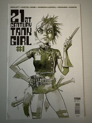 Tank Girl: 21st Century Tank Girl #1 Cover A-Jamie Hewlett (Titan July 2015)