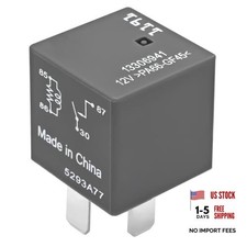 Relay 13306941, 12VDC 30A 4-Pin Multi-Purpose Relay - Compatible with GM