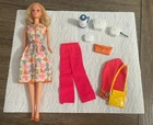 VINTAGE WALK LIVELY BARBIE WITH COMPLETE #1628 BRUNCH TIME & ORIG OUTFIT! Ex!