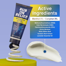 Topical Pain Relief Cream - Non-Greasy Joints Pain Cream for Knees, Shoulders...