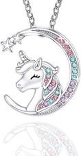 You are Magical Necklace for Girls Crystal Moon Pendant Necklaces Jewelry Gifts
