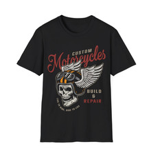 Biker T Shirt Custom Motorcycles