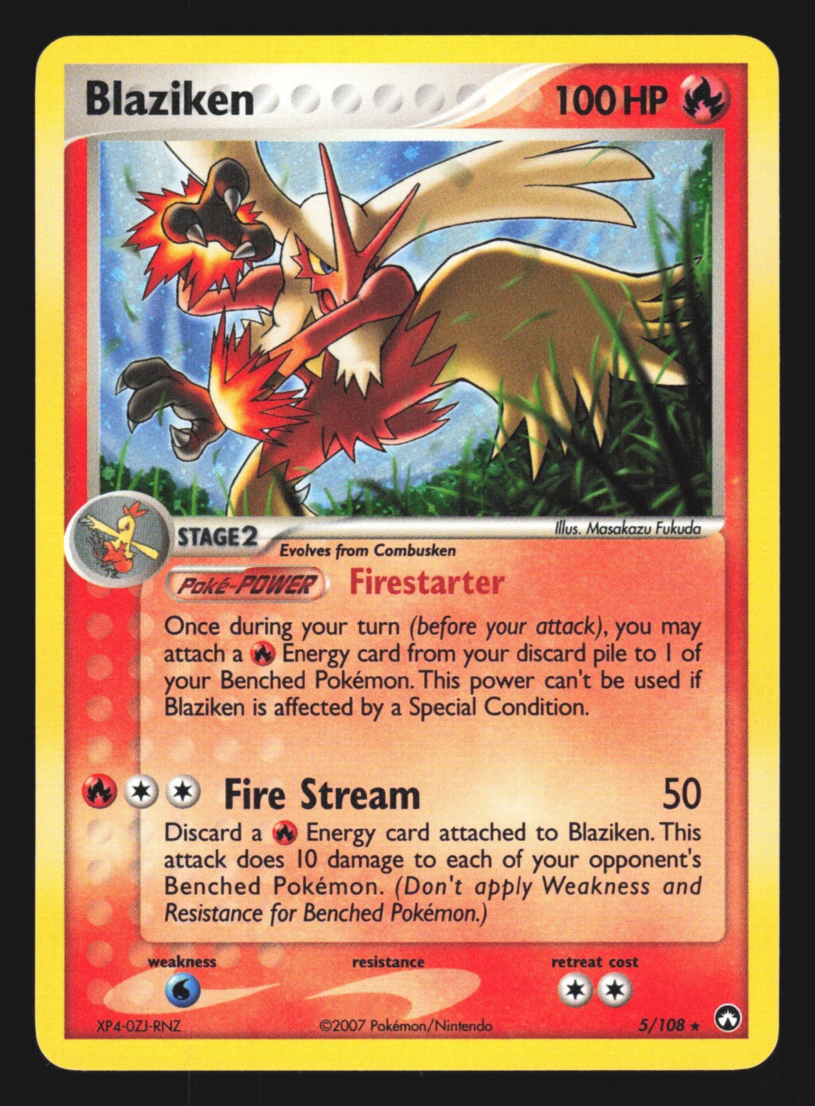 Blaziken Power Keepers 5/108 NM