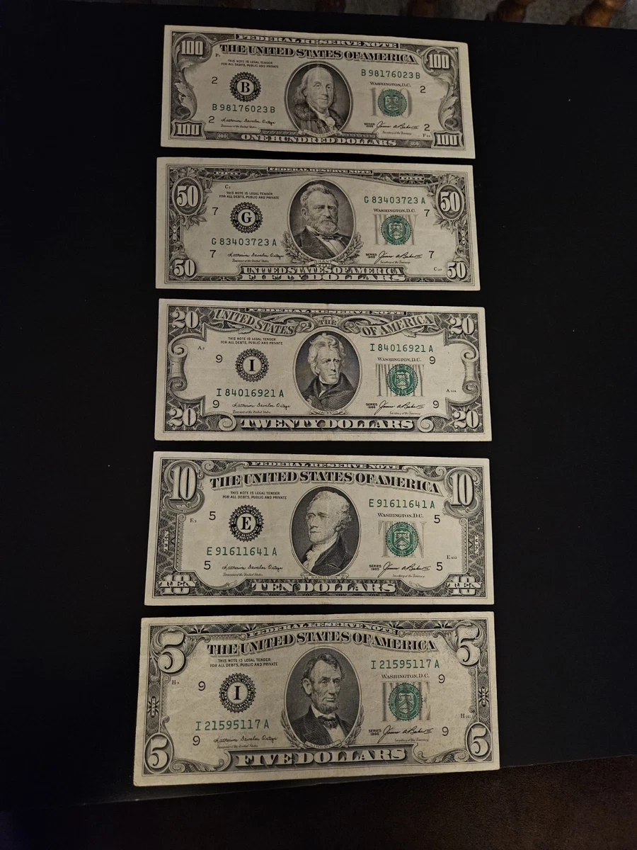 Circulated $10 1985 US Federal Reserve Small Notes for sale | eBay
