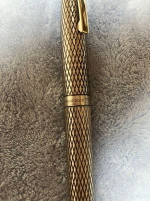 SHEAFFER Imperial Fountain Pen Luxury vintage sterling‑silver