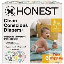 The Honest Company Clean Conscious Disposable Diapers-Size 3 Count 62