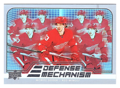 Moritz Seider #DM-24 2022 Upper Deck Defense Mechanism card